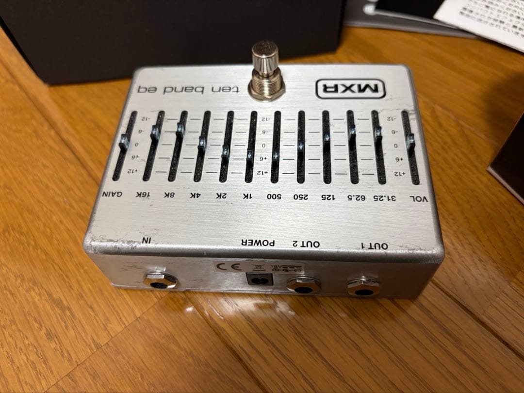 MXR ten band eq ギター エフェクター イコライザー ベース 箱付