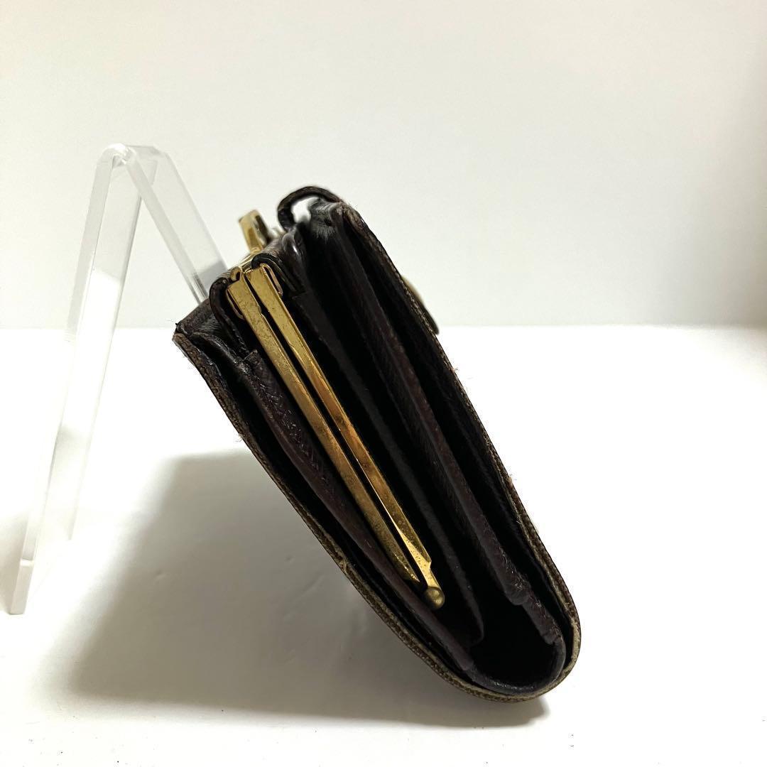 ルイヴィトン ダミエ がま口財布 二つ折り財布 ポルトフォイユ ヴィエノワ