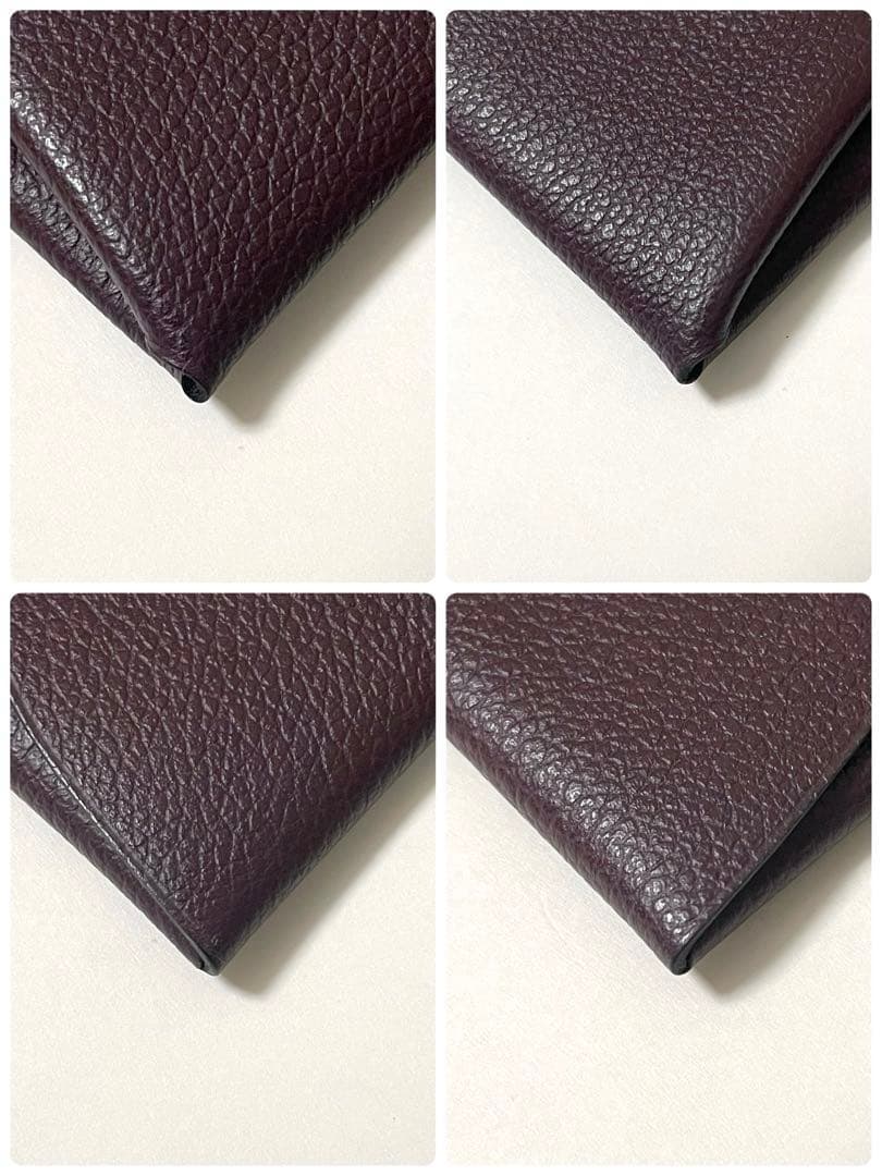 【良品】HERMES ケース バスティア ヴェルソ バイカラー