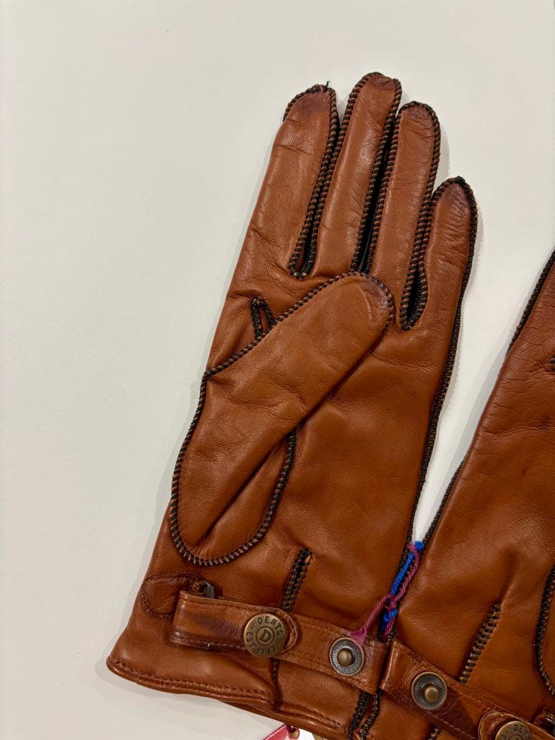 《新品・タグ付》Dents デンツ★手袋 レザー グローブ イギリス製 カシミア