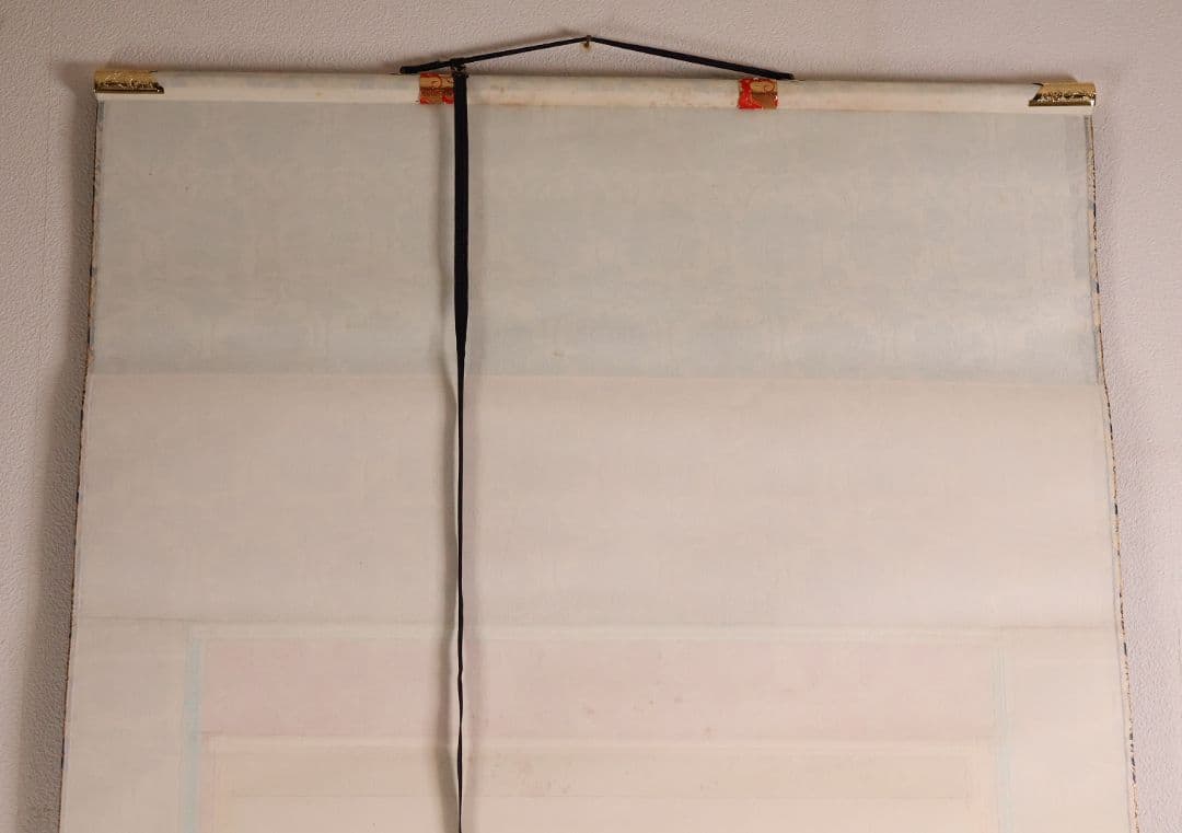 紙本 掛軸 西国三十三ヶ所 観音霊場 御朱印 慈母観音 仏教 仏画【CM212】