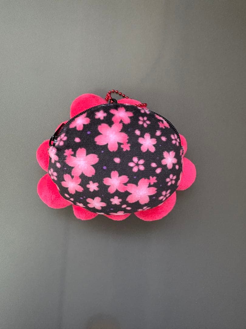 EXPO2025/関西万博/ミャクミャク 桜 黒/小銭入れ/<No.1460>