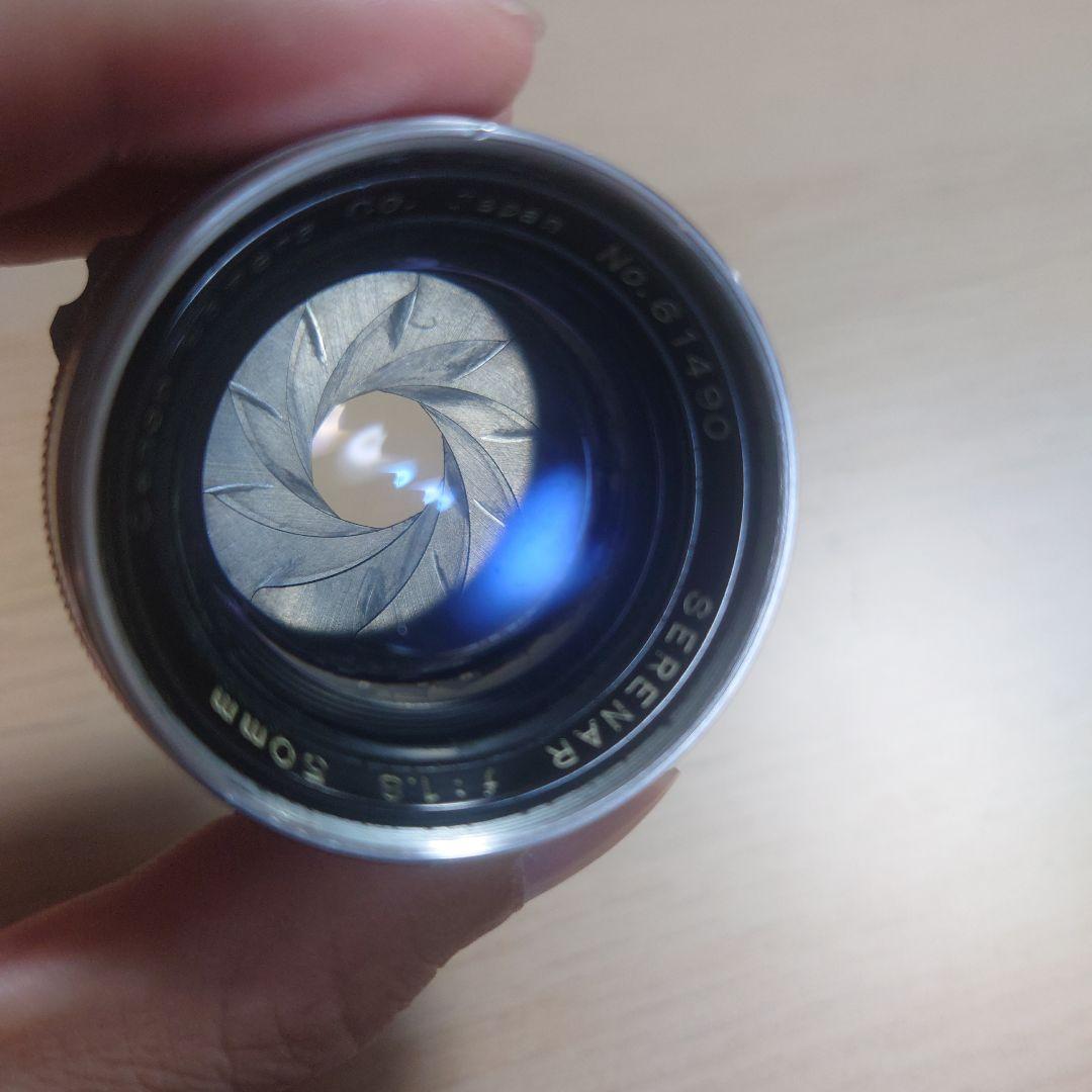 Canon キヤノン レンジファインダー レンズ付き50㎜　F：1.8