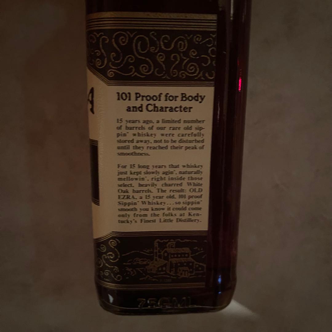 ウイスキー OLD EZRA 15 YEARS OLD Bourbon Whiskey
