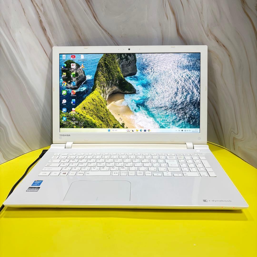 限定価格★美品✨爆速i7✨SSD windows11ノートPC カメラ オフィス