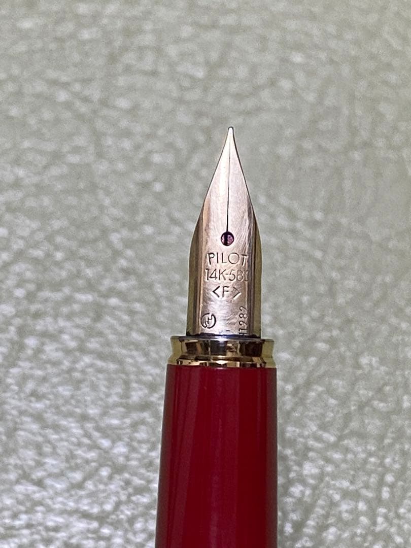 万年筆　パイロットエリートPILOT Hasem Shibata 14K 585