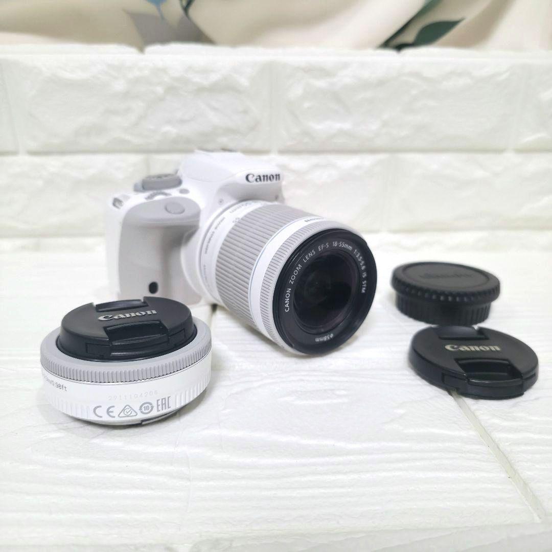 343美品】Canon kiss X7 ダブルレンズキット　レンズ×2　キャノン