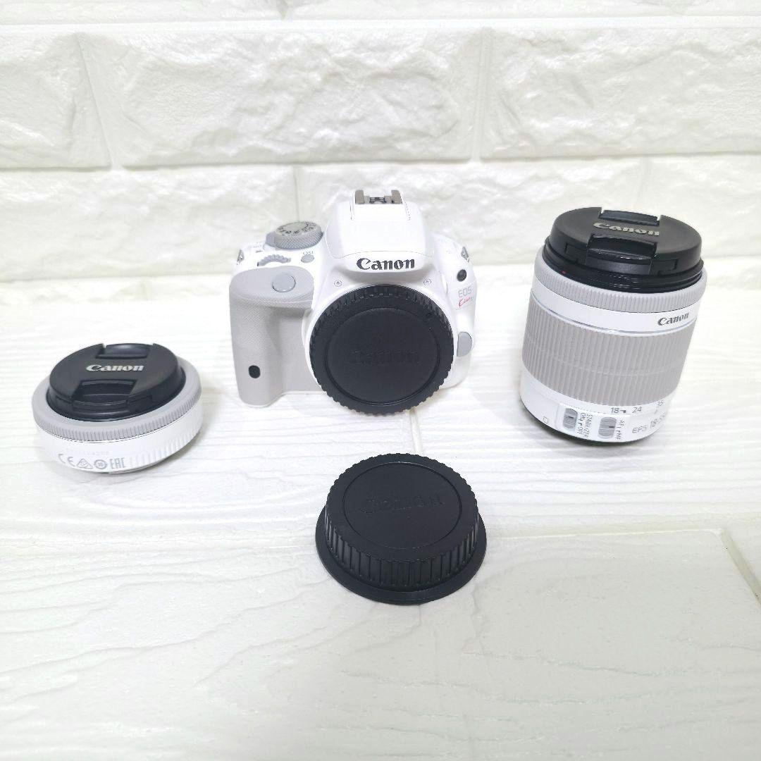 343美品】Canon kiss X7 ダブルレンズキット　レンズ×2　キャノン