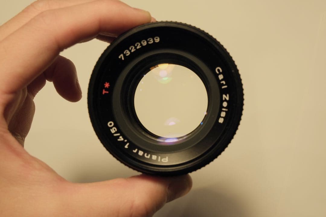 3/11限定値下げ）Ecarl zeiss planar 50mm f1.4