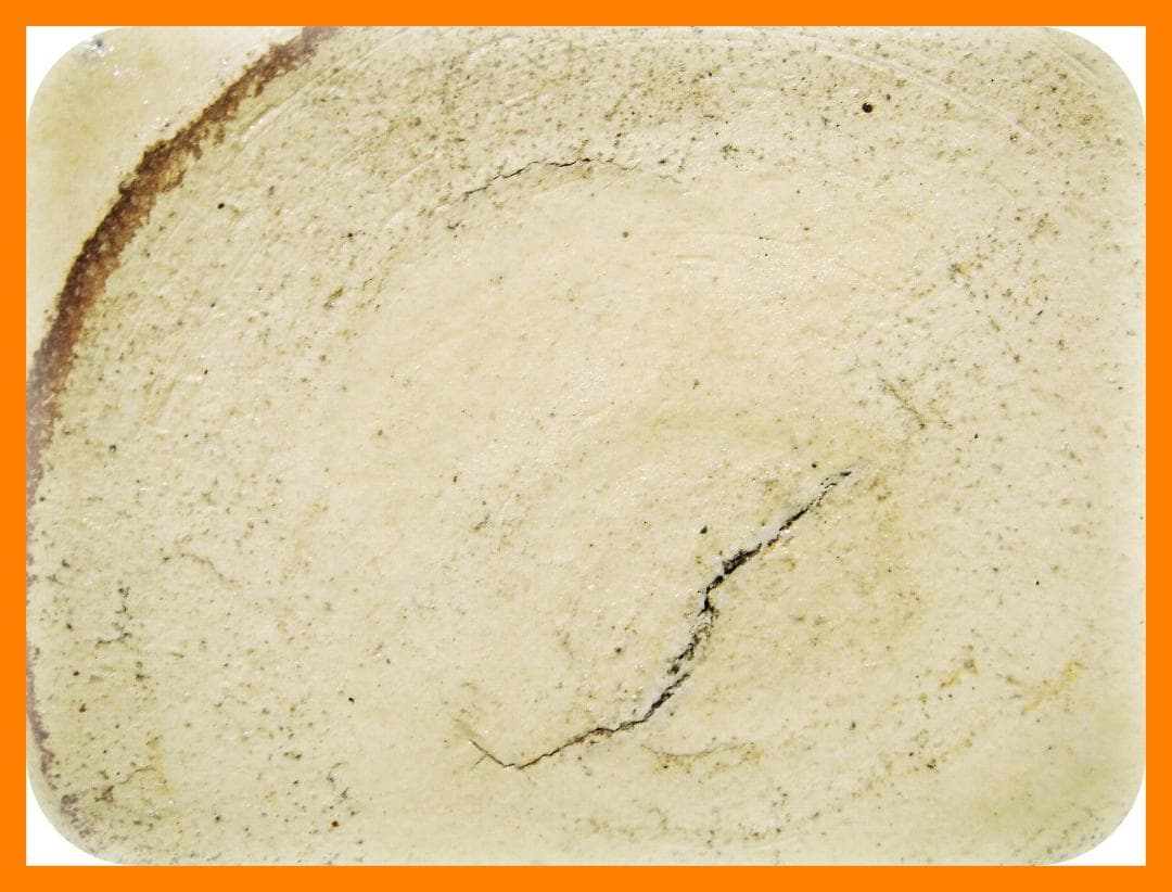 349『織部 鍾馗 皿』　/骨董品 古美術 アンティーク 古玩