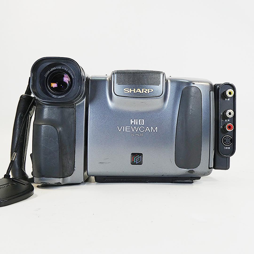 動動作良好 ビデオHi8 シャープ VL-HL55 8ミリビデオカメラDVD化に