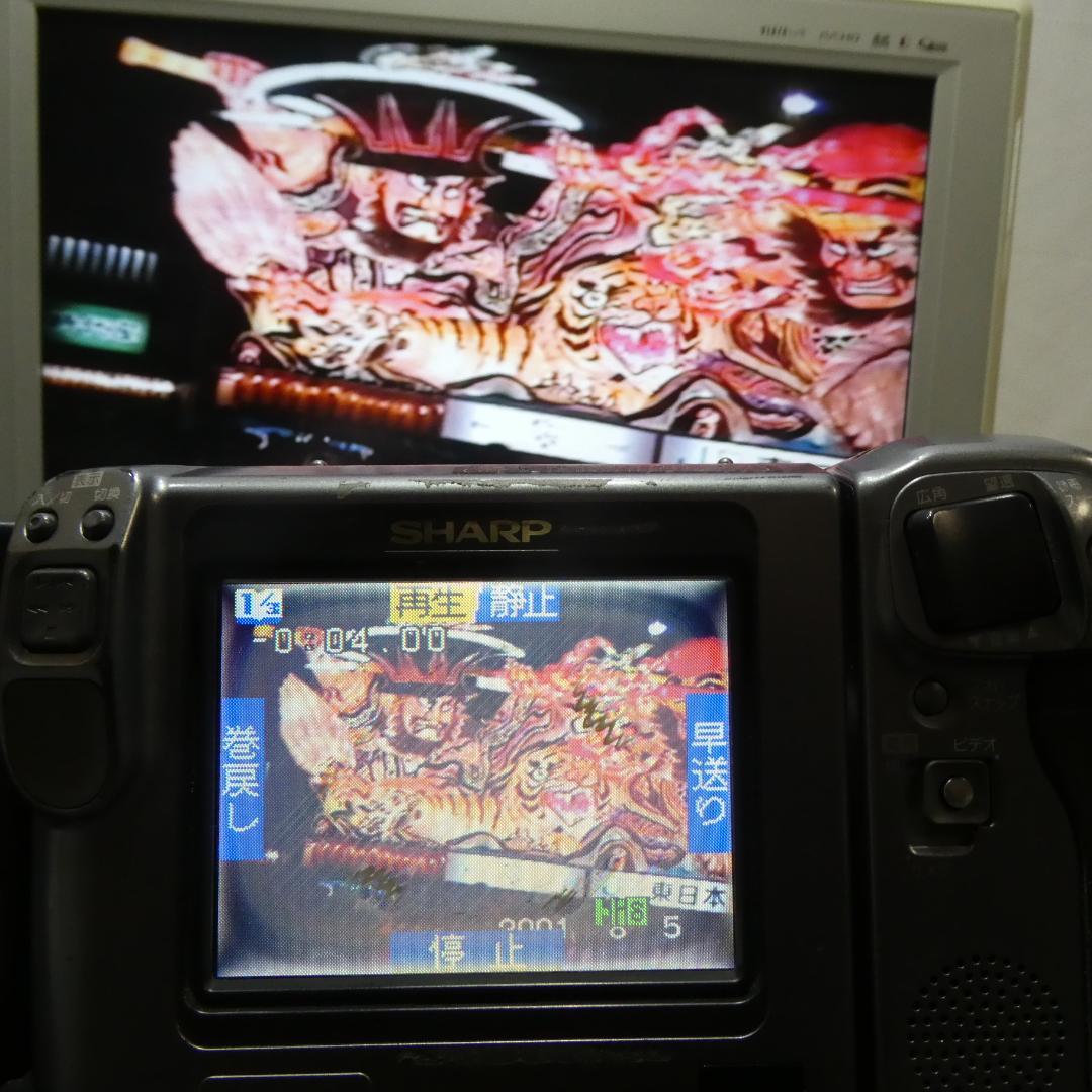 動動作良好 ビデオHi8 シャープ VL-HL55 8ミリビデオカメラDVD化に