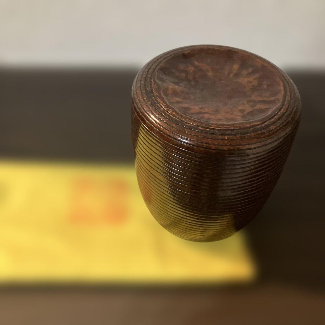 川原竹寿斎　棗（なつめ）　茶道具