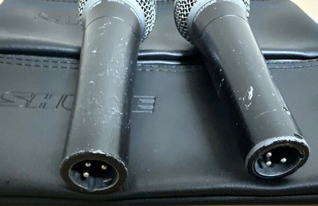 SHURE　SM58 2本セット　メキシコ製　音出しOK 中古