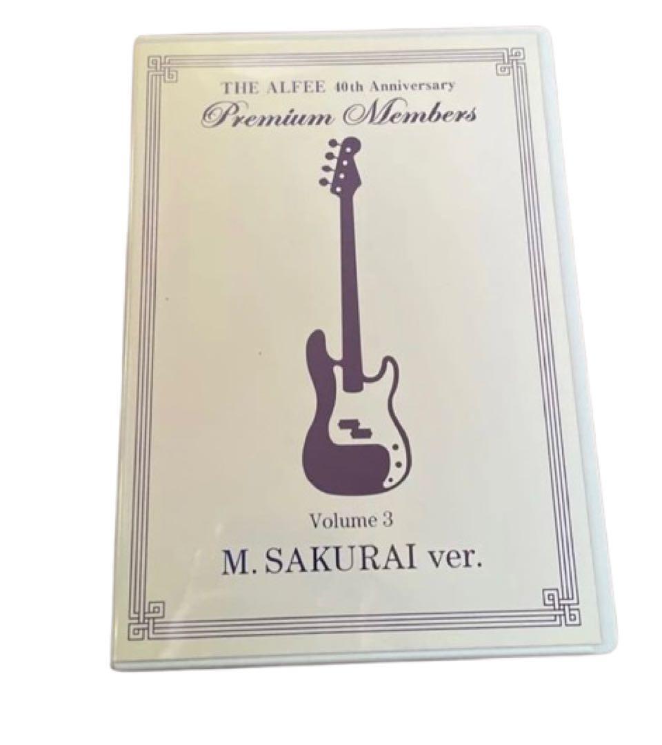THE ALFEE40周年プレミアムメンバーズDVD5本セット★リーフレット他付