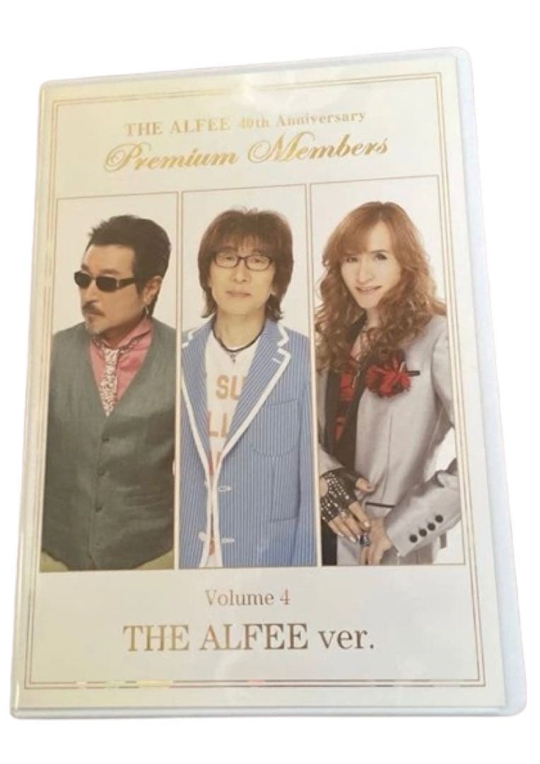 THE ALFEE40周年プレミアムメンバーズDVD5本セット★リーフレット他付
