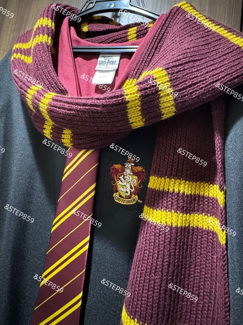 グリフィンドール ハリーポッター ローブ マフラー ネクタイ Sサイズ