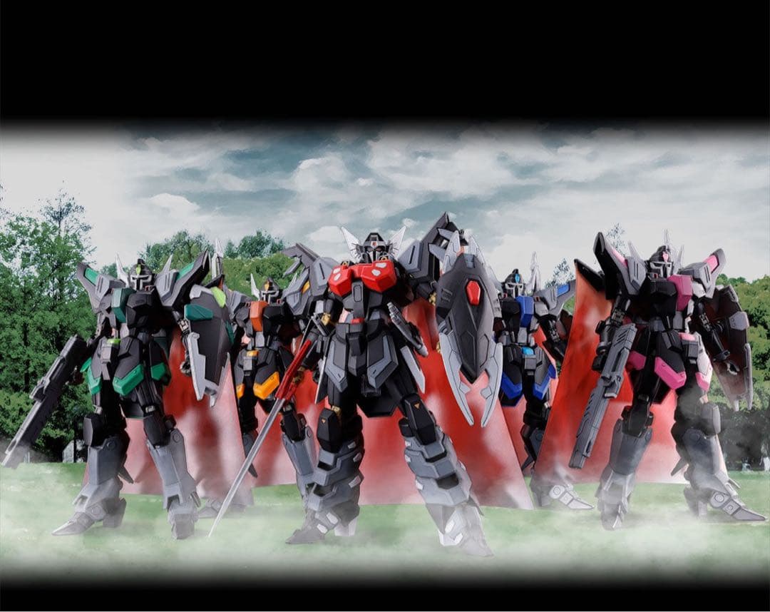 ＨＧ 1/144 ブラックナイトスコードルドラ リデラード&ダニエル&リュー