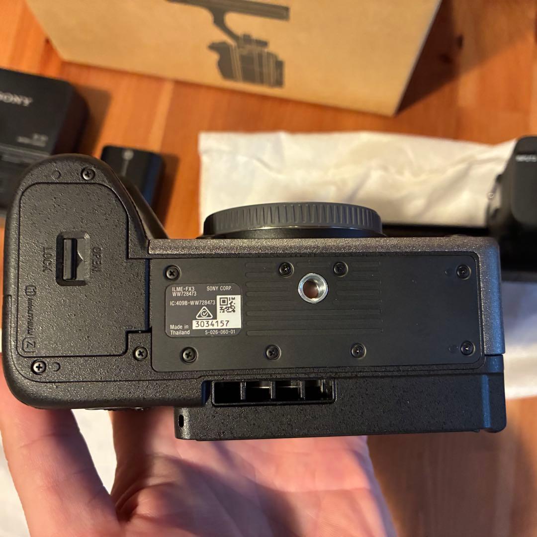 SONY FX3 ILME-FX3フルフレームカメラ 本体