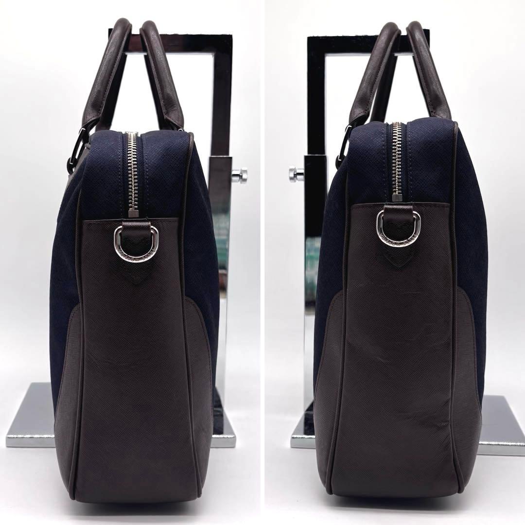 ✨美品✨ペッレモルビダ　ビジネスバッグ　キャピターノ　リモンタ　2way　A4可