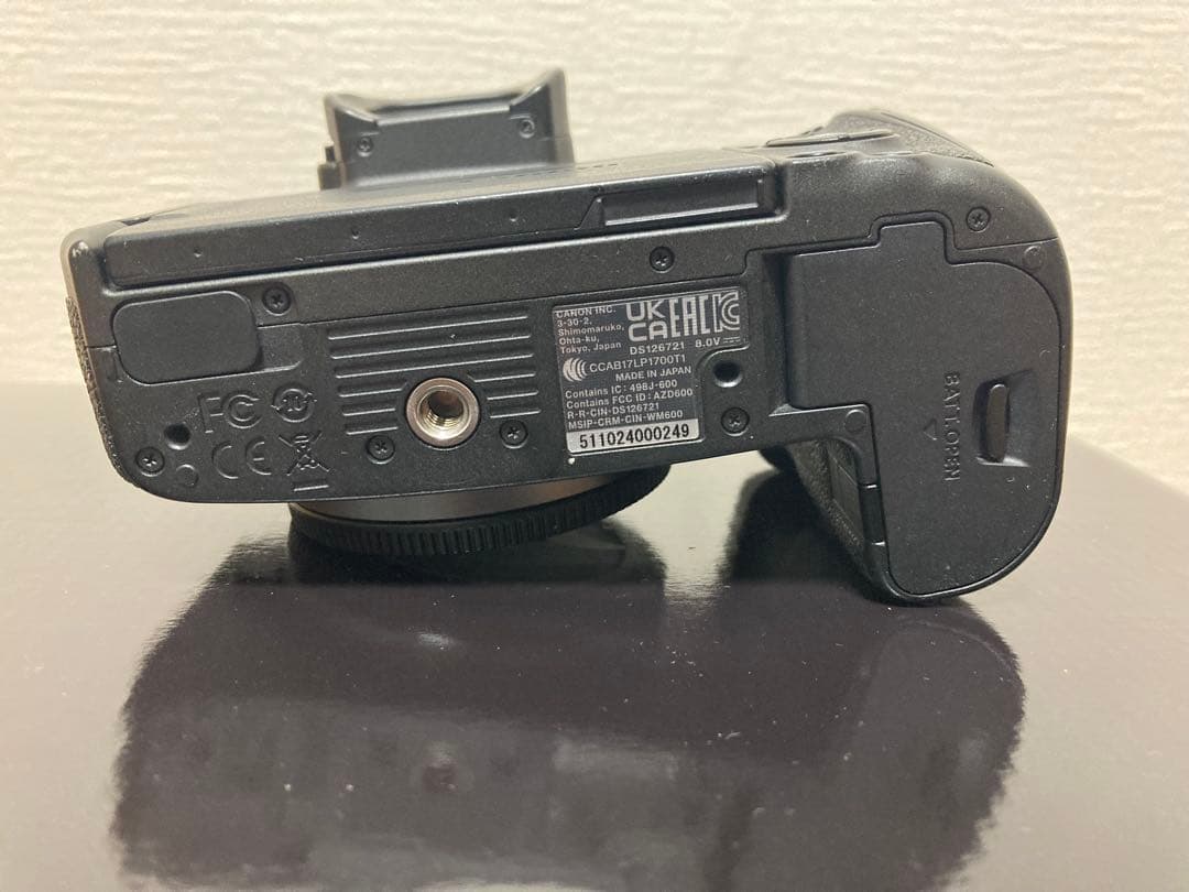 【即売希望特価】Canon EOS R+Canon BG-E22 (付属品付)