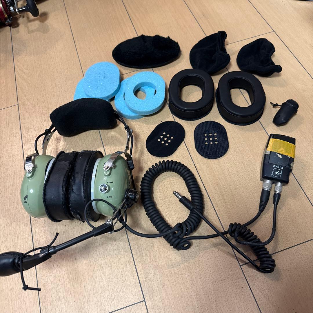 デイビッド　クラーク　パイロット用ヘッドセット