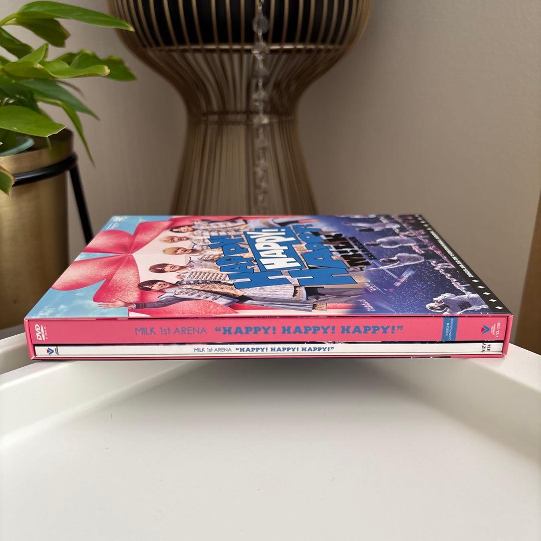 M!LK 1st ARENA HAPPY!HAPPY!HAPPY!初回盤 DVD