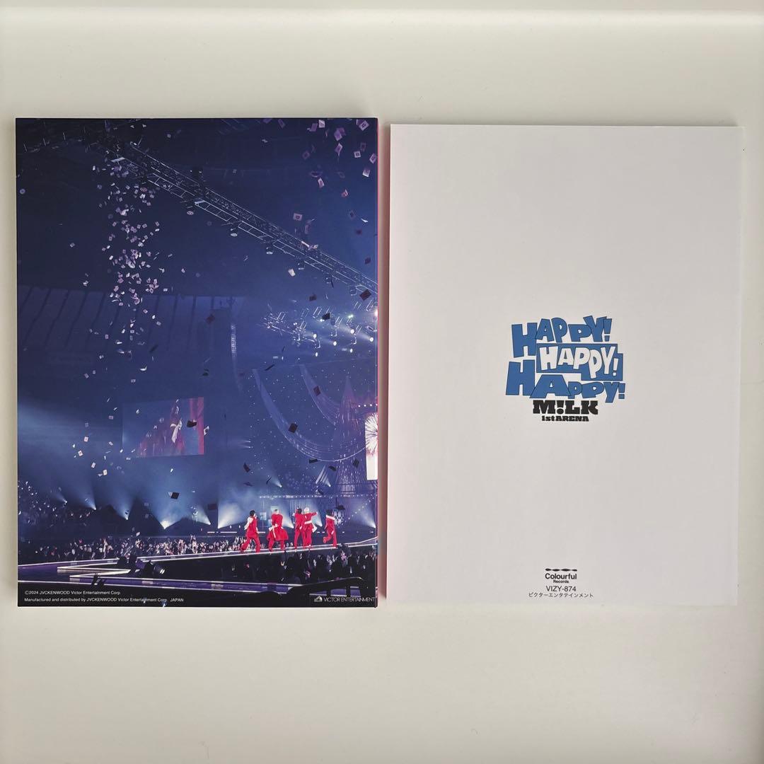 M!LK 1st ARENA HAPPY!HAPPY!HAPPY!初回盤 DVD