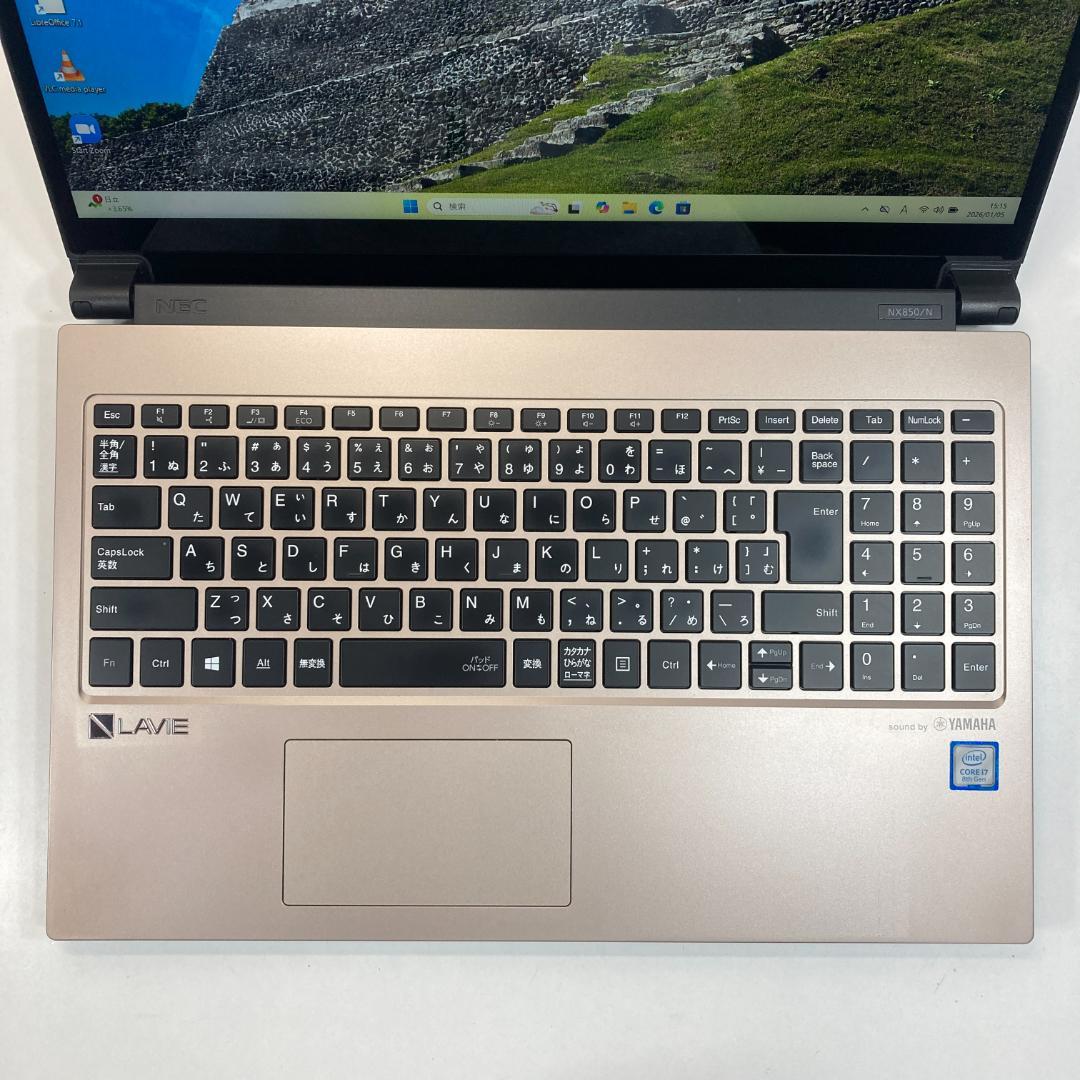 NEC エヌイーシー ノートパソコン i7 SSD Windows11 PC