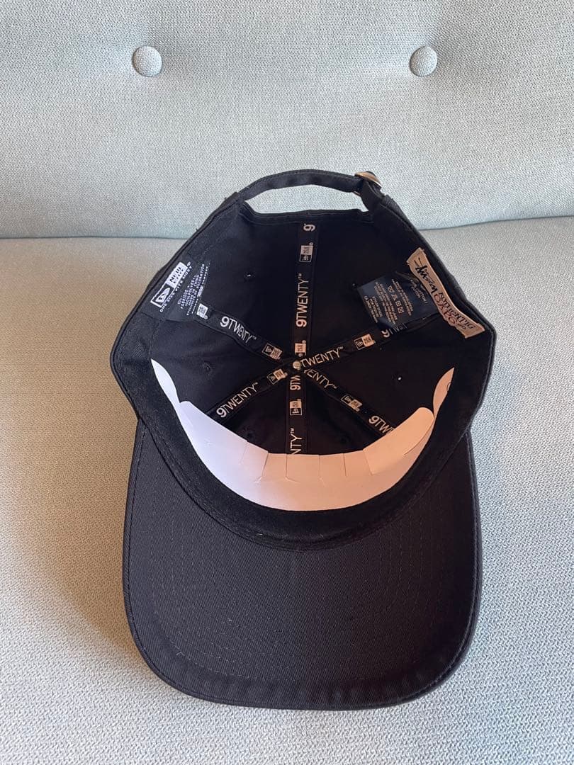 9TWENTY STUSSY 黒 ベースボールキャップ