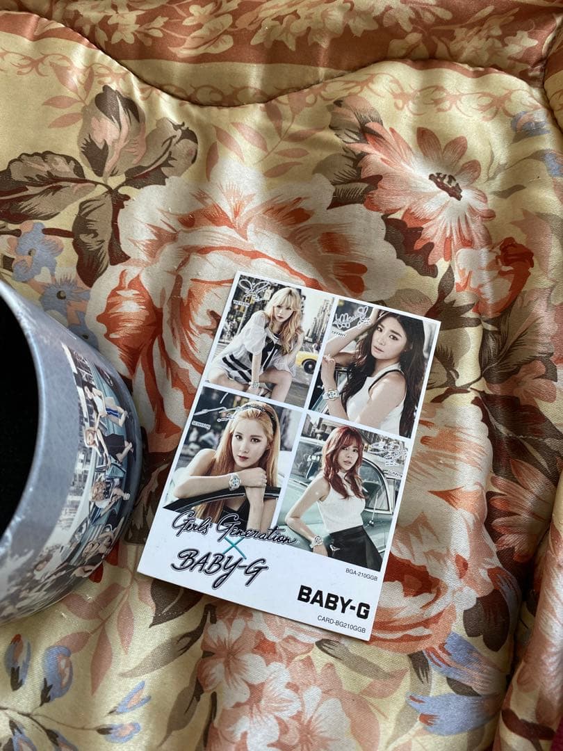 SM公式BABY-G少女時代サイン刻印入り