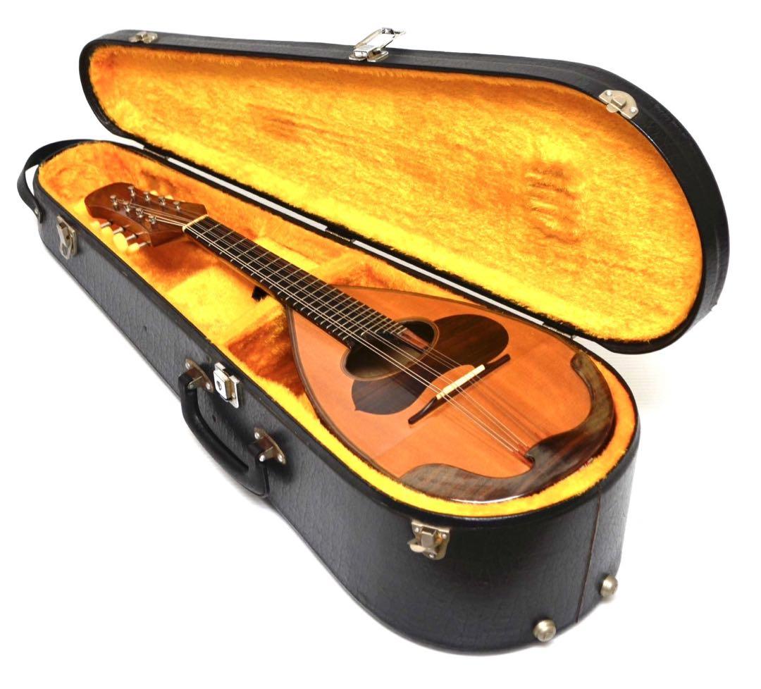 【最高級モデル/極上美品】マンドリン 落合忠男 1977年製 ハードケース付き