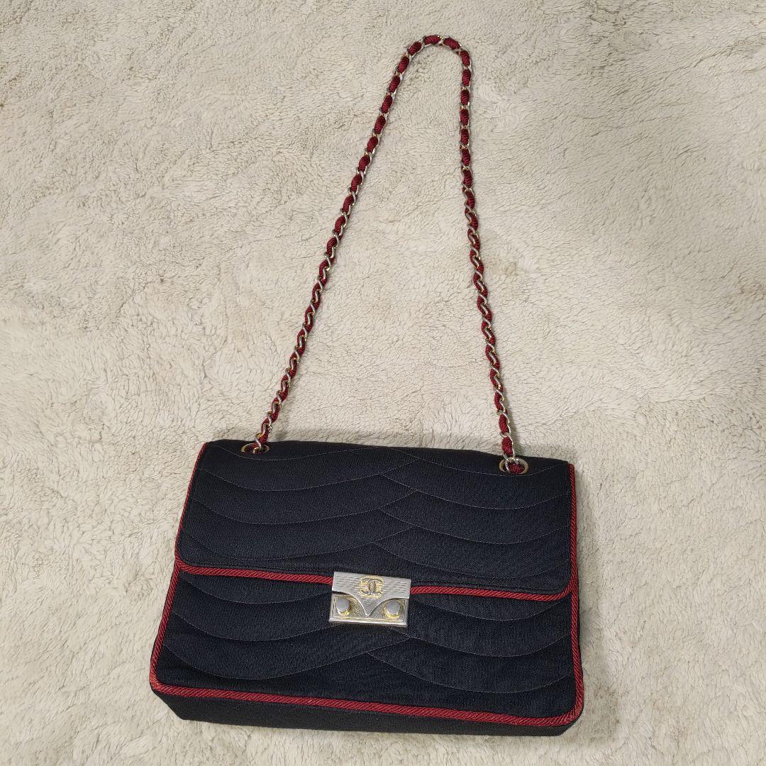 正規品 シャネル マドモワゼルフラップ チェーン 2way バッグ