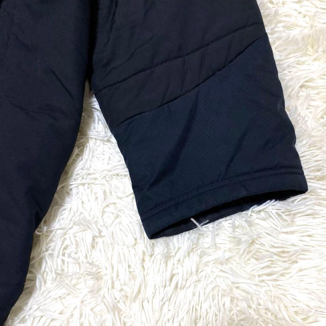 【希少2XL✨】アンダーアーマー フード付 ベンチコート ロングコート 黒 紺