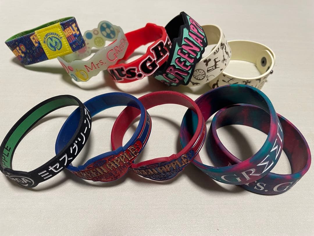 【25日まで出品】Mrs.GREEN APPLEラバーバンド11個セット