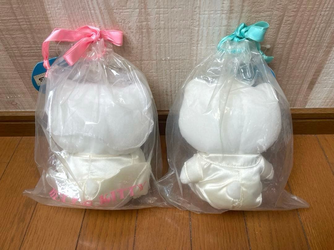 未開封☆キティ ダニエル ウェディング 結婚 マスコット ぬいぐるみ 1999