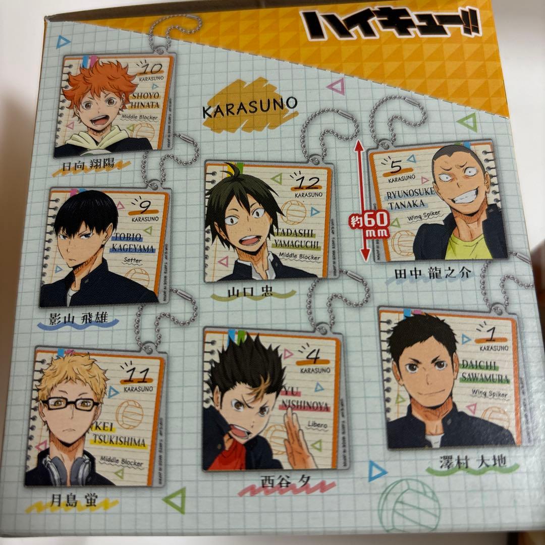 ハイキュー　缶バッジ　アクキー　掃除　スクエア