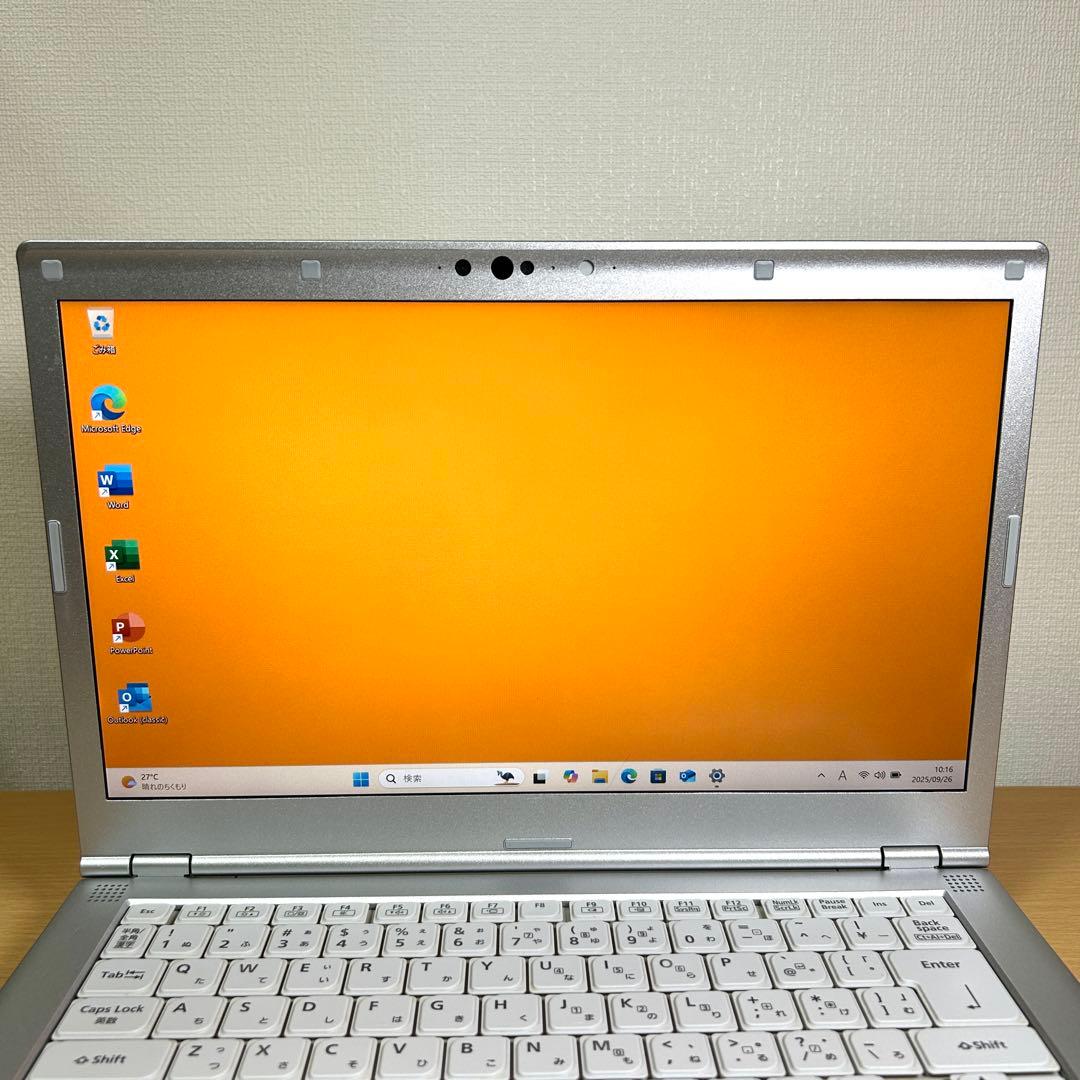 Windowsノート本体 Panasonic Let's note LV9 i7 LTE 16GB 512