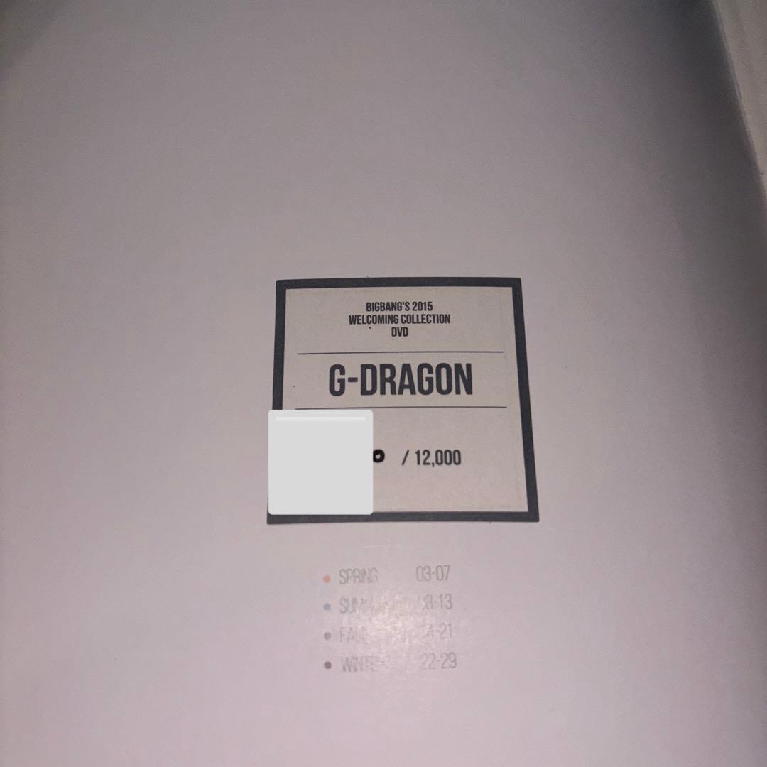 ミュージシャン BIGBANG'S 2015 WELCOMING COLLECTION