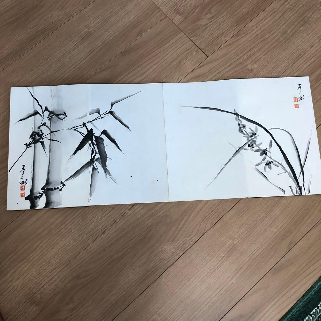 掛け軸　絵帳(2)骨董品　美術品