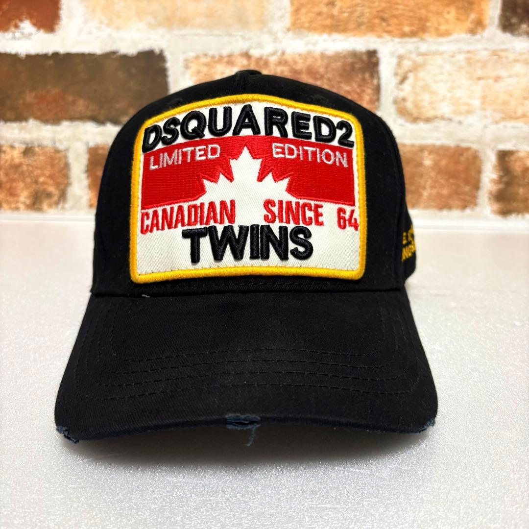 希少 DSQUARED2 CANADIAN TWINS キャップ イタリア製