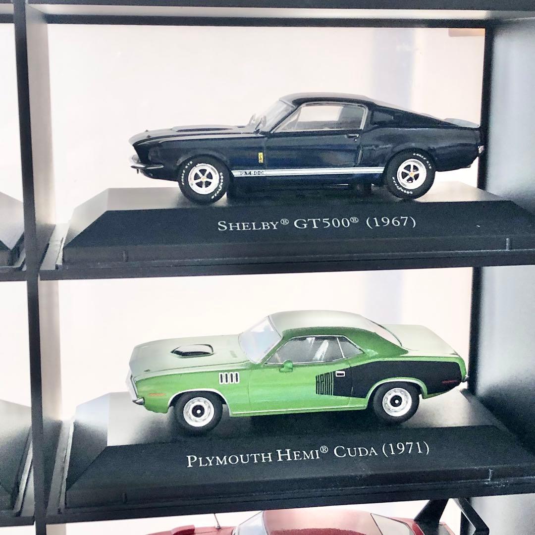 20台 デアゴスティーニ アメリカンカー コレクション 専用ディスプレイケース付