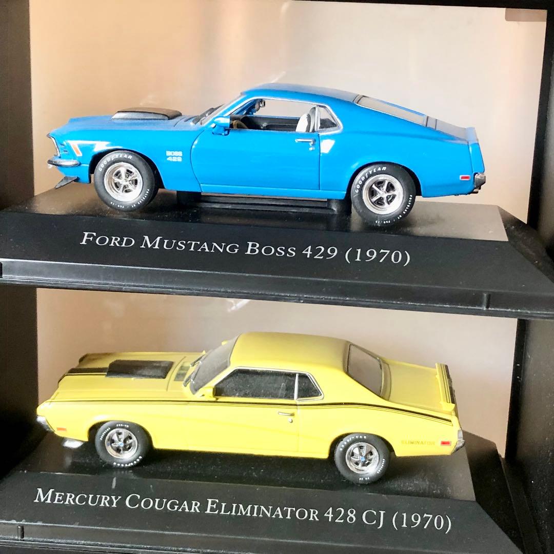 20台 デアゴスティーニ アメリカンカー コレクション 専用ディスプレイケース付