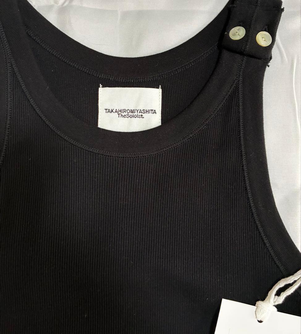 完売品　ソロイスト 24aw ロンパース　size46 black