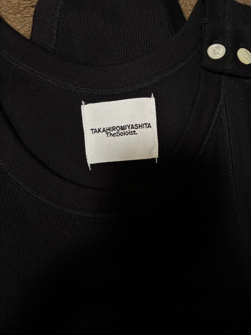 完売品　ソロイスト 24aw ロンパース　size46 black