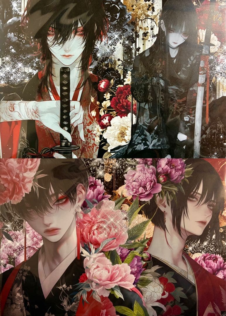 蒼槻紫濫 ONLYONE様 デザインペーパー コラージュシート