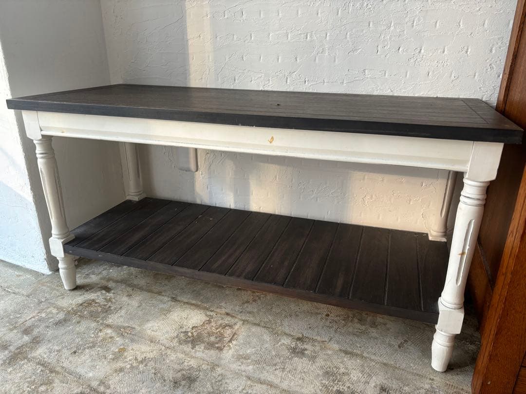 フランス　アンティーク家具　ベンチラック