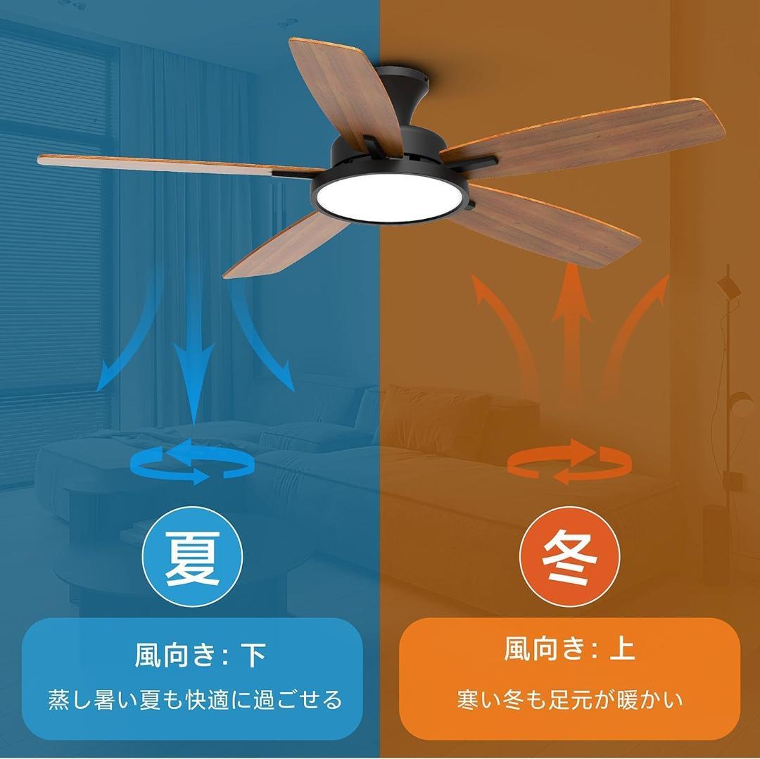 TALOYA シーリングファンライト調光 調色 12畳 LED