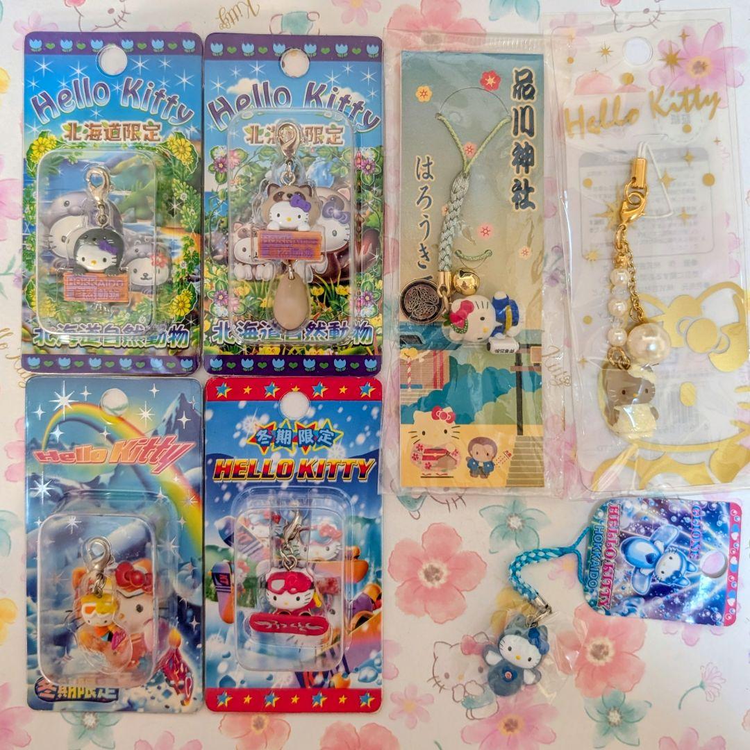 ハローキティ　ご当地キティ　ストラップ　201個おまとめ（ロリータ他）