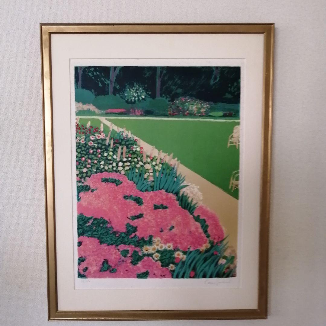 カシニョールリトグラフ  33/150 女性のいないリトグラフは希少です